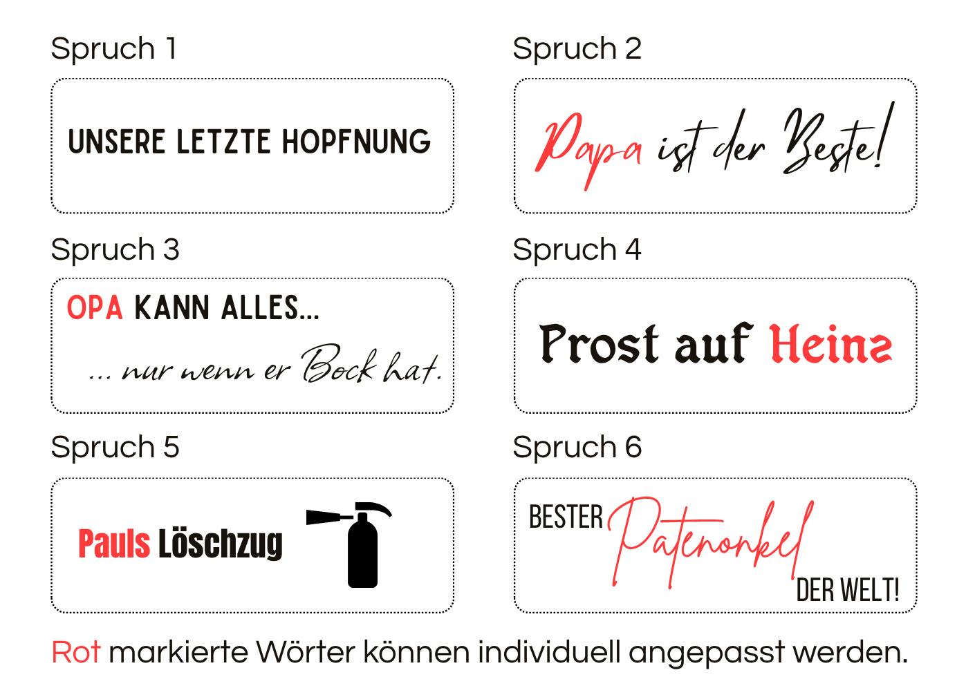 Personalisierter Holz-Flaschenöffner mit Gravur