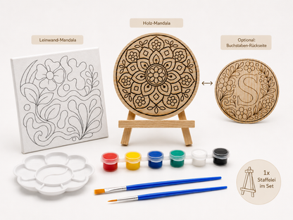 Mandala-Malset Komplettset - individualisierbar