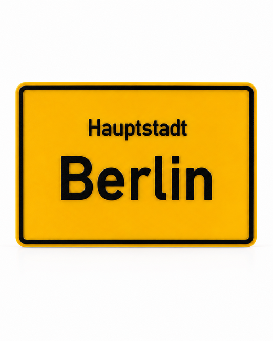 Dein Ortsschild Magnet